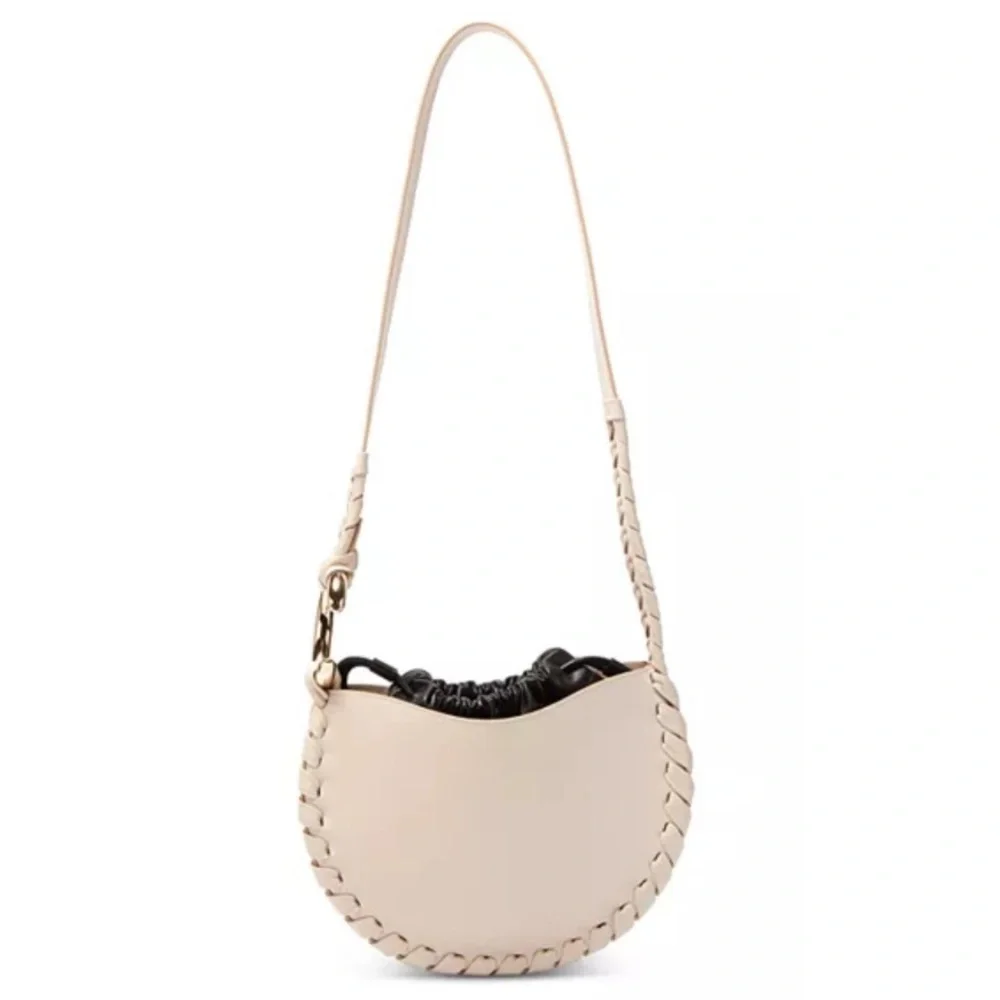 Chloé Mate Small Leather Drawstring Hobo Crossbody Bag NWT